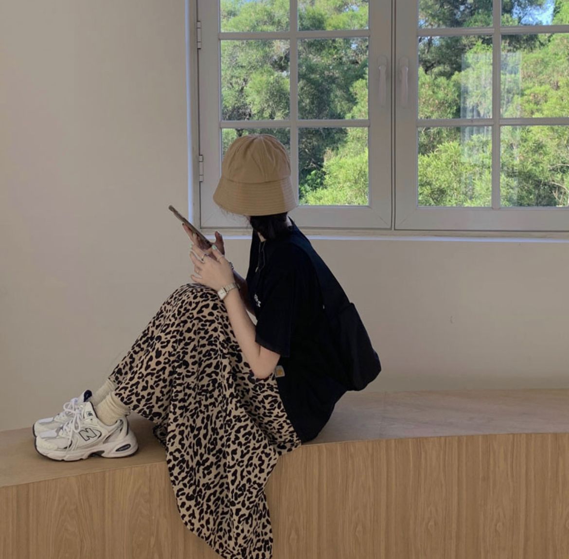 Leopard Skirt | Kiyowo Fashion